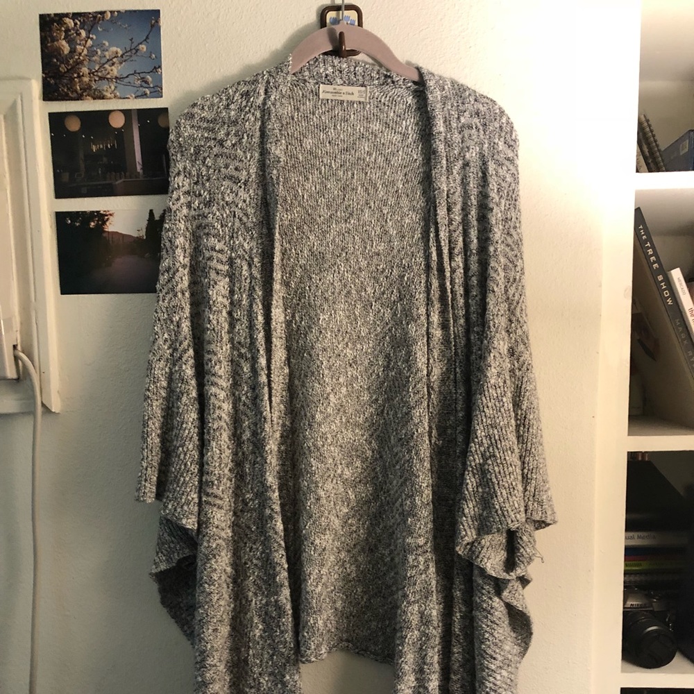 Flowy Grey Cardigan